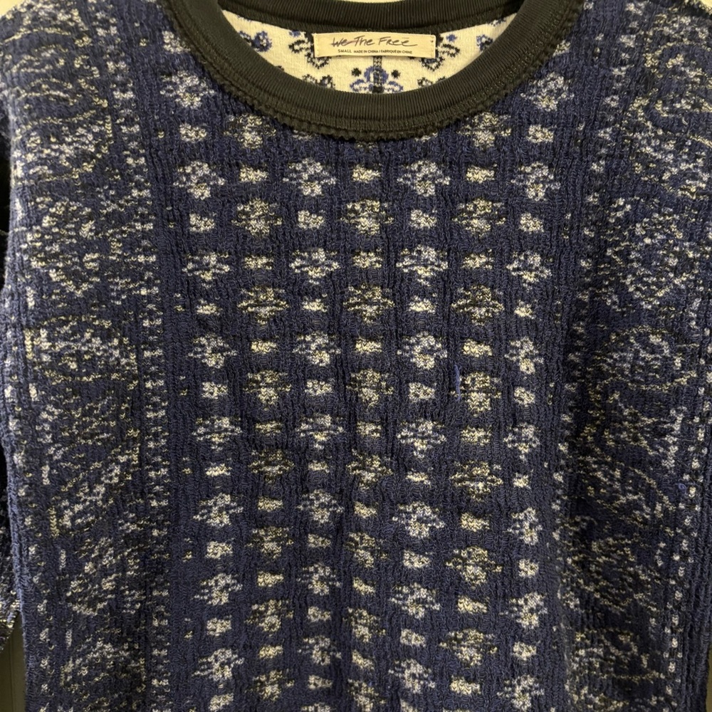 We The Free Patchwork Sweater - Picture 2 of 3